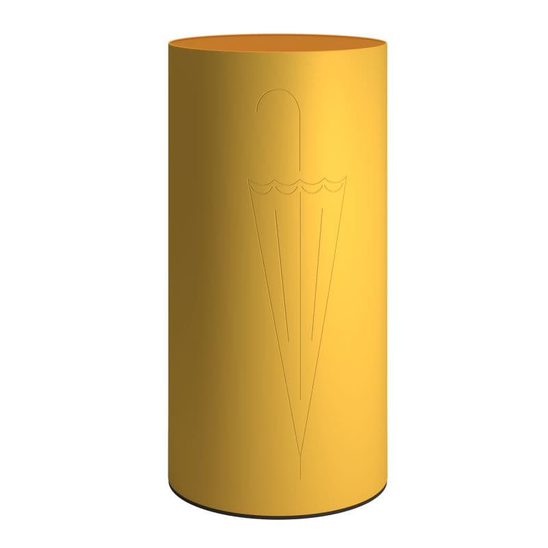 Ομπρελοθήκη Στρογγυλή Pam 28-603 Ματ Κίτρινο Φ25x50cm