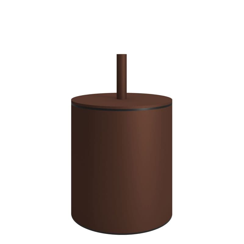 Χαρτοδοχείο Pam 139-943 5lt Matt Wenge Φ20x35cm