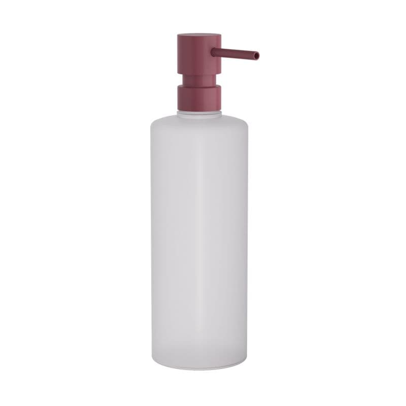 Ντισπένσερ Επικαθήμενο Pam 100-153 500ml Ματ Μπορντό με πλαστικό λευκό Φ7x25cm