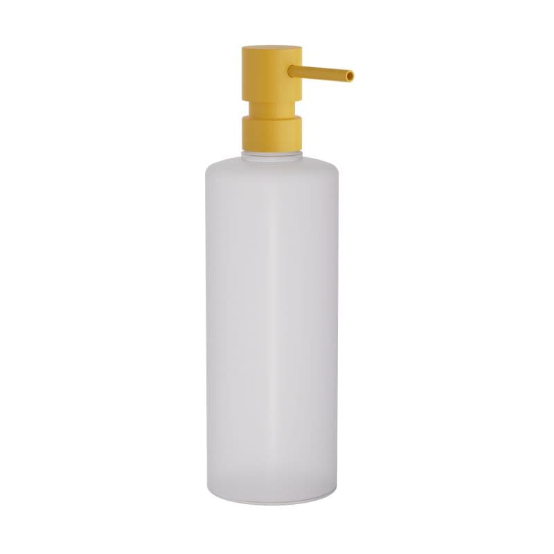 Ντισπένσερ Επικαθήμενο Pam 100-603 500ml Ματ Κίτρινο με πλαστικό λευκό Φ7x25cm