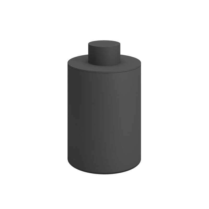 Θήκη Οργάνωσης Στρογγυλή Pam 94-113 Ματ Ανθρακί Φ8x15cm