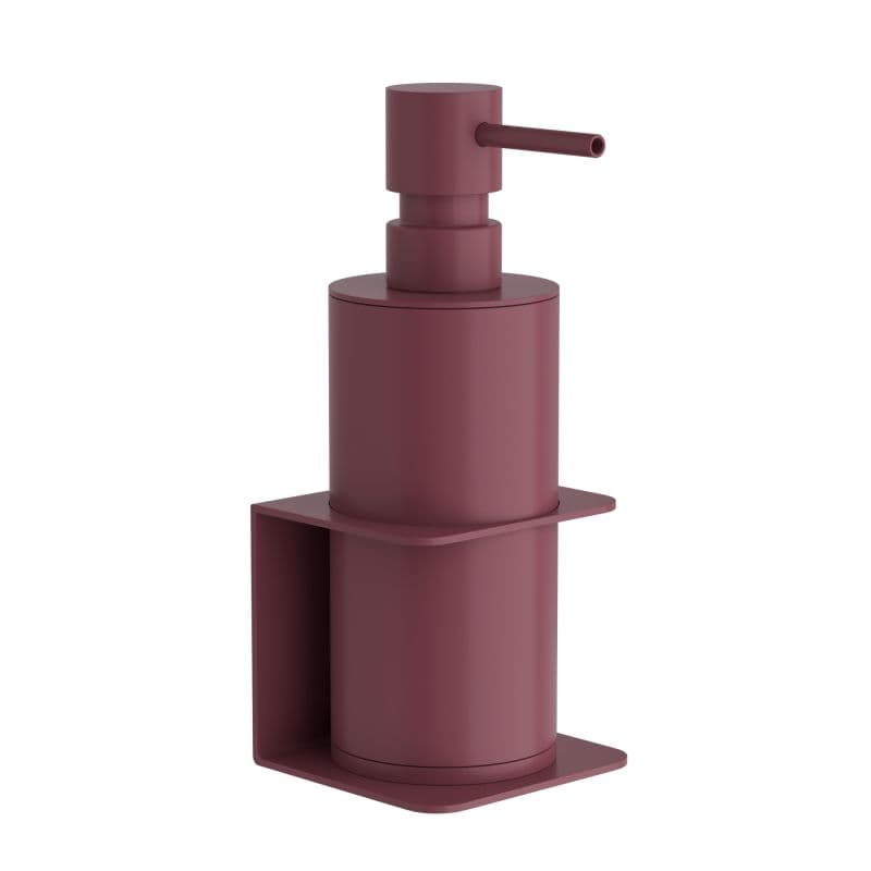 Ντισπένσερ Επιτοίχιο Pam 81-153 250ml Ματ Μπορντό 7,5x7x19cm