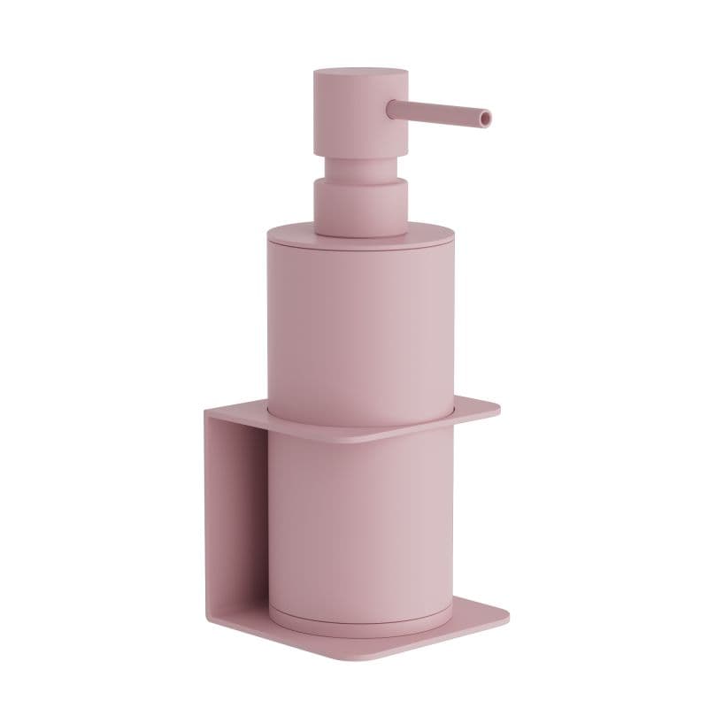 Ντισπένσερ Επιτοίχιο Pam 81-303 250ml Ματ Ροζ 7,5x7x19cm
