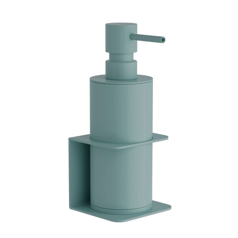Ντισπένσερ Επιτοίχιο Pam 81-913 250ml Ματ Τιρκουάζ 7,5x7x19cm