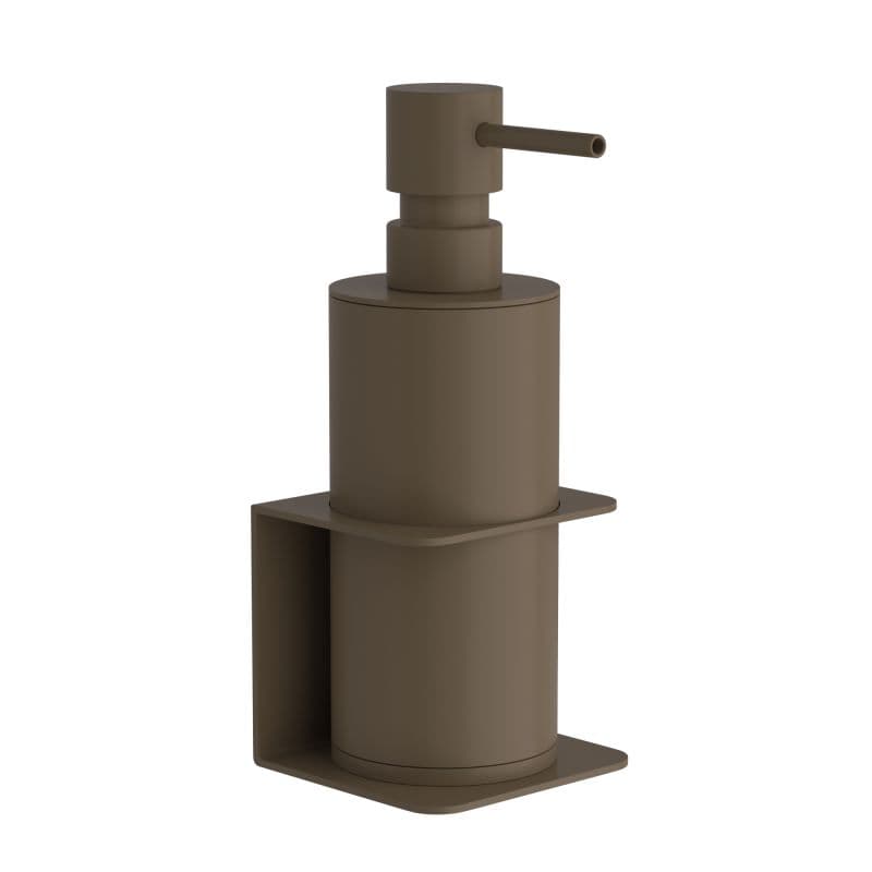 Ντισπένσερ Επιτοίχιο Pam 81-963 250ml Matt Light Bronze 7,5x7x19cm