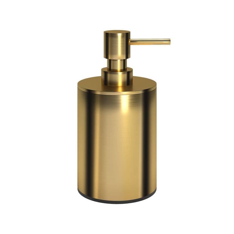 Ντισπένσερ Επικαθήμενο Pam 90-023 Brushed Brass Φ8x15cm