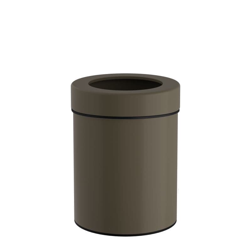 Καλάθι Γραφείου & Δωματίου Pam 2128-963 Matt Light Bronze 5lt Φ21x28cm