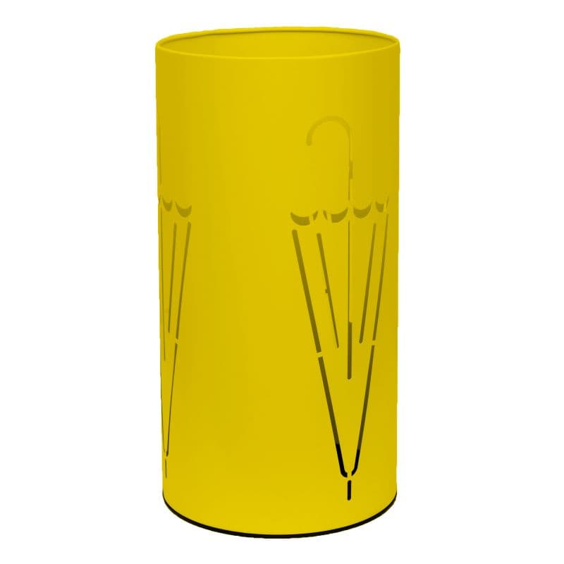 Ομπρελοθήκη Στρογγυλή Pam 23-603 Ματ Κίτρινο Φ25xH50cm