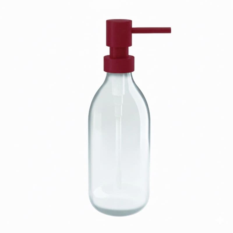 Ντισπένσερ Επικαθήμενο Pam 79-153 300ml Ματ Μπορντό Φ6,5x20cm