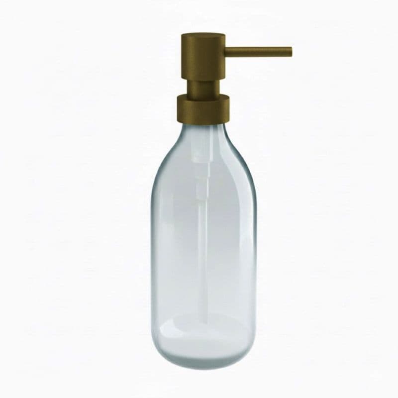 Ντισπένσερ Επικαθήμενο Pam 79-963 300ml Matt Light Bronze Φ6,5x20cm