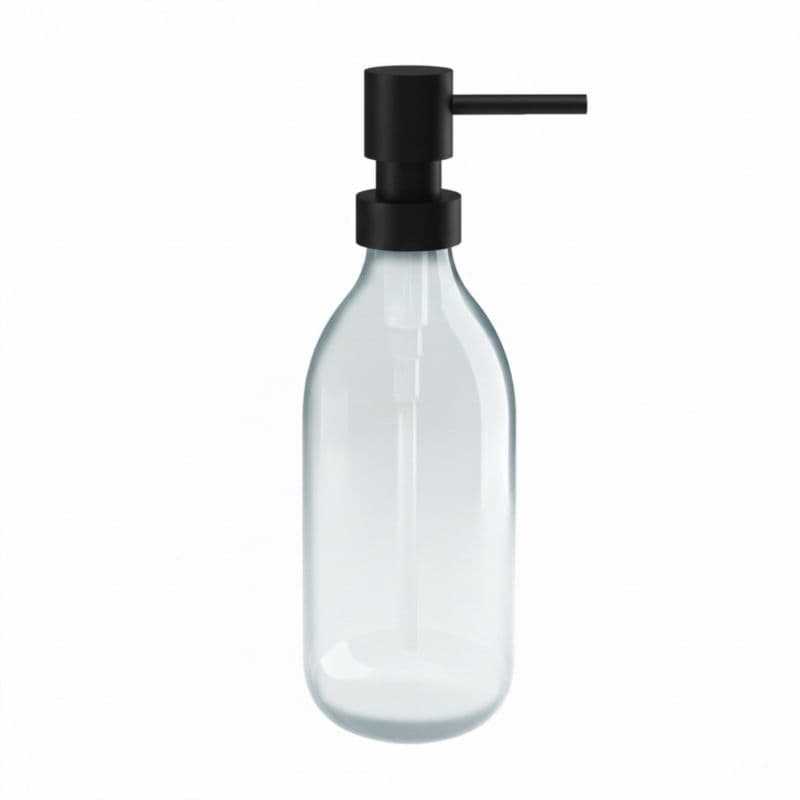 Ντισπένσερ Επικαθήμενο Pam 79-403 300ml Ματ Μαύρο Φ6,5x20cm