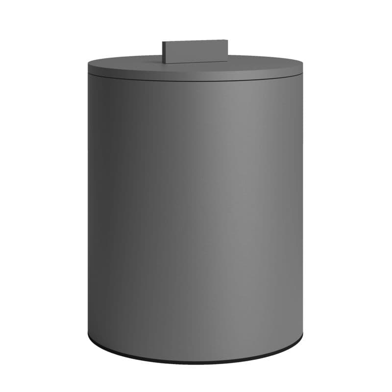 Κουτί Αποθήκευσης Pam 2534-163 Matt Concrete Grey Φ25x30cm