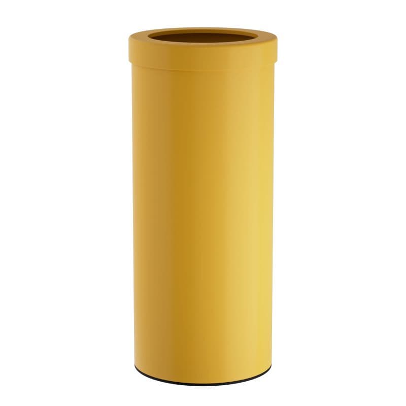Καλάθι Απλύτων Pam 29-2557-603 Ματ Κίτρινο 30lt Φ25x57cm