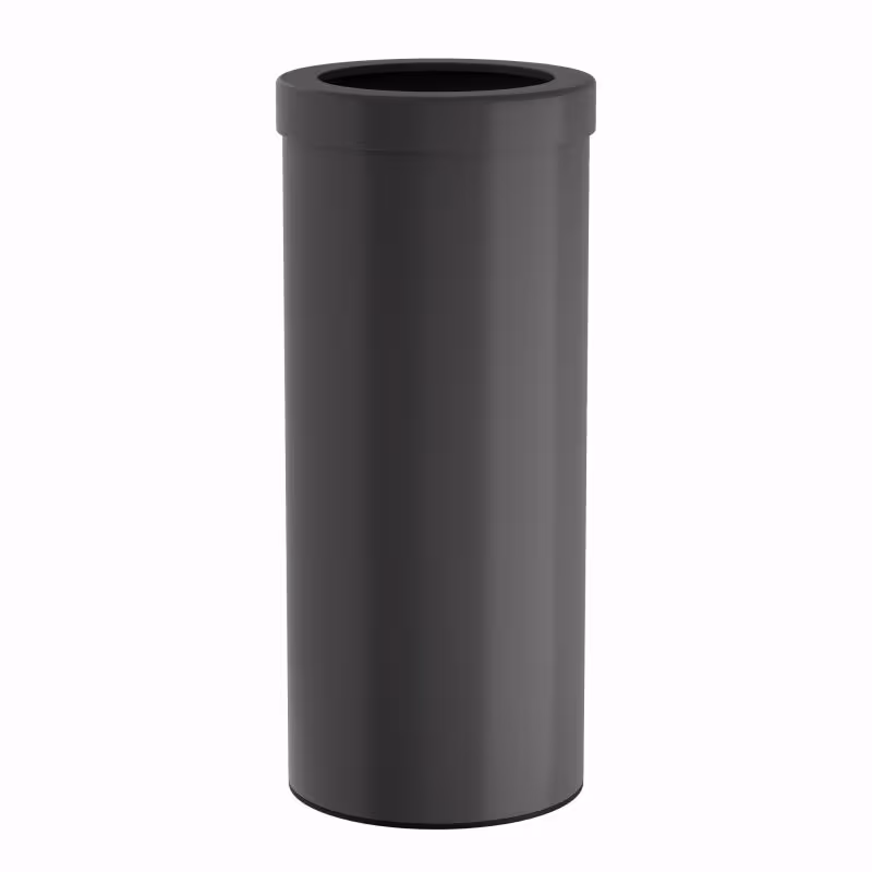 Καλάθι Απλύτων Pam 29-2557-113 30lt Ματ Ανθρακί Φ25x57cm