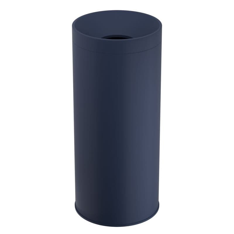 Καλάθι Απλύτων Pam 663470-203 65lt Matt Navy Blue Φ34x70cm