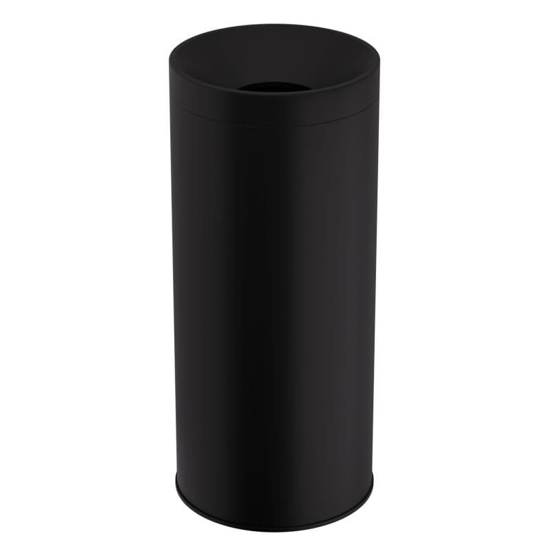 Καλάθι Απλύτων Pam 663470-403 65lt Ματ Μαύρο Φ34x70cm
