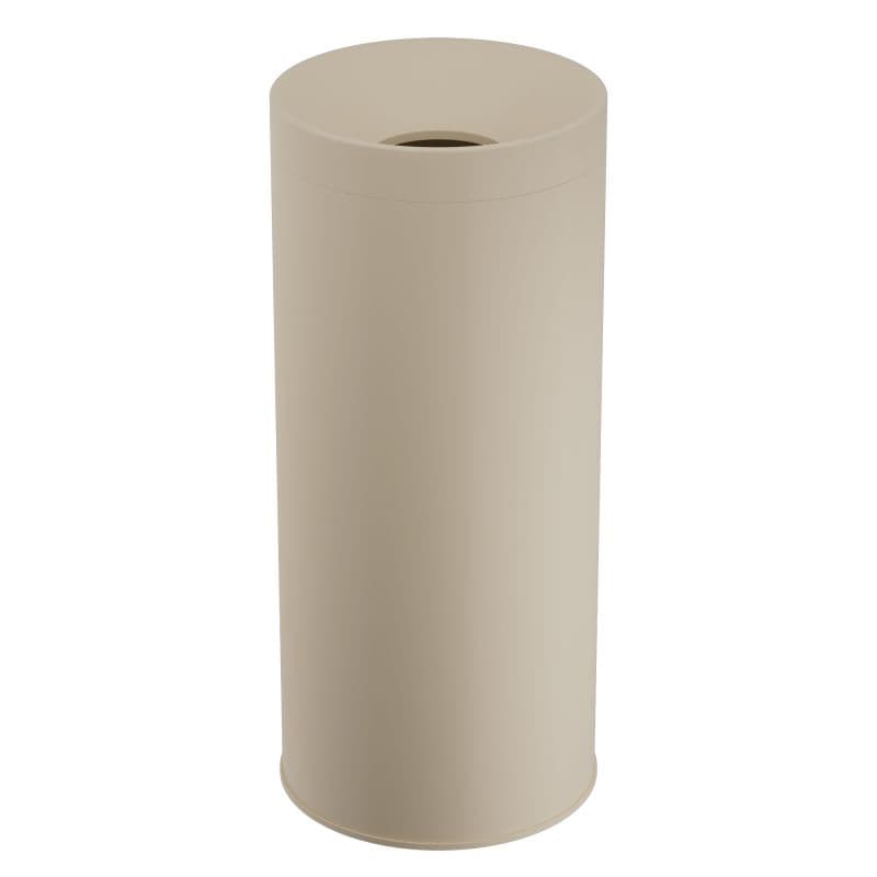 Καλάθι Απλύτων Pam 663470-703 65lt Ματ Ivory Φ34x70cm
