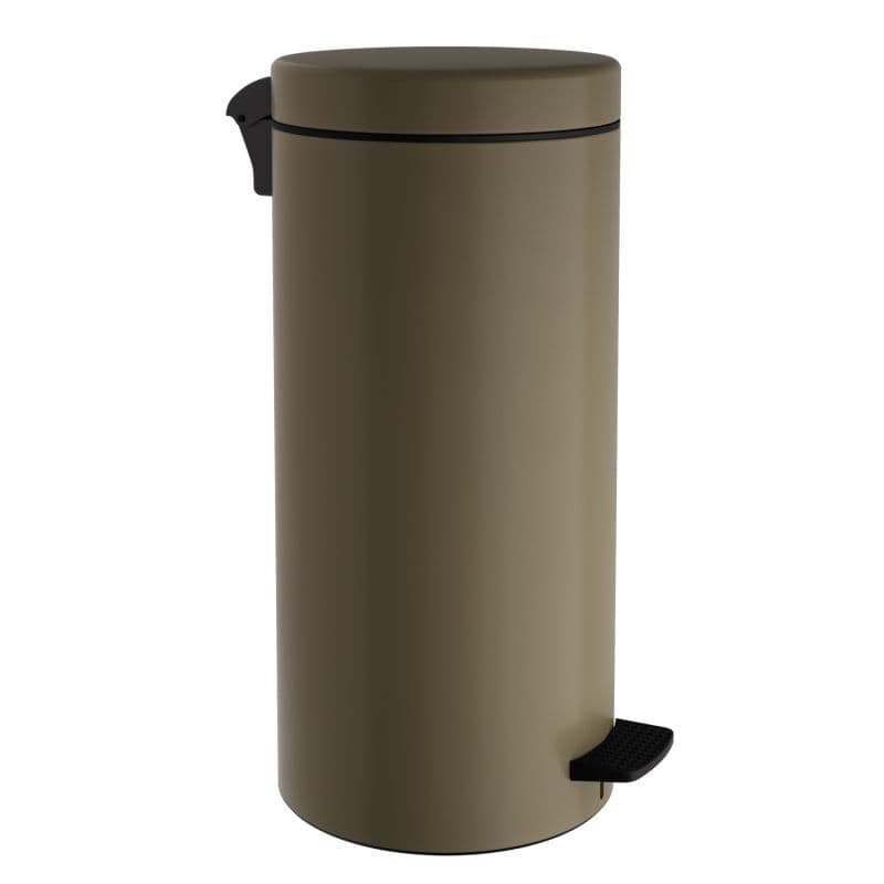 Χαρτοδοχείο Pam 20310-963 20lt soft close Matt Light Bronze Φ25x55cm