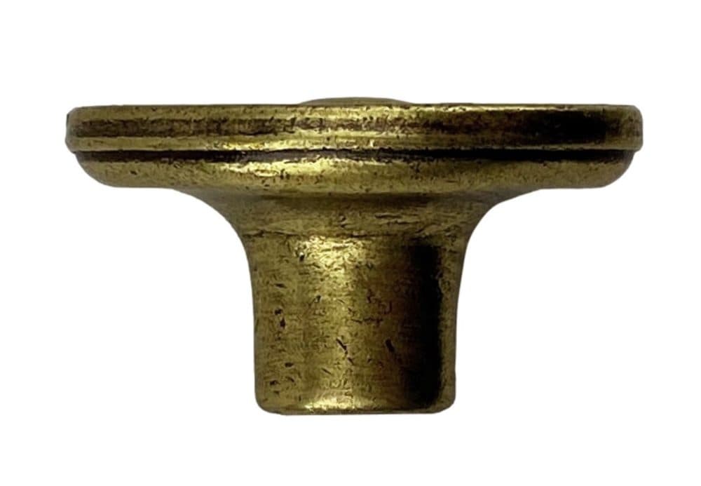 Πόμολο Επίπλων Herrajes Palencia 4615 Αντικέ Ορείχαλκος Φ38mm - 2