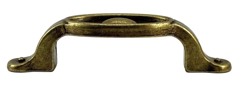 Λαβή Επίπλων Herrajes Palencia 4616 64mm Αντικέ Ορείχαλκος - 3