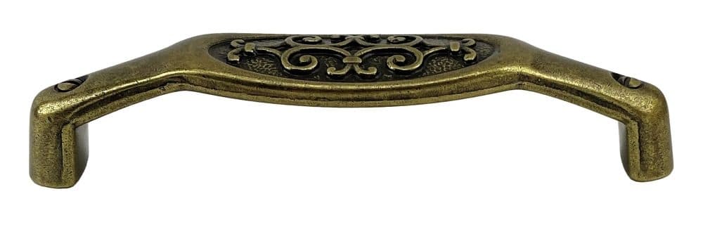 Λαβή Επίπλων Herrajes Palencia Aura 128 128mm Αντικέ Ορείχαλκος - 3