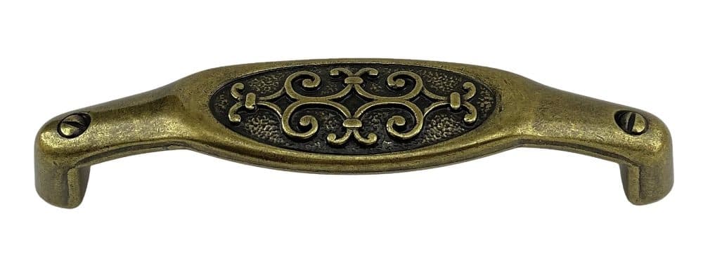 Λαβή Επίπλων Herrajes Palencia Aura 128 128mm Αντικέ Ορείχαλκος
