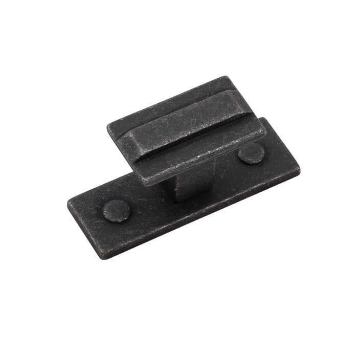 Πόμολο Επίπλων Roline 561 Μαύρος Σίδηρος 4,4x1,5cm