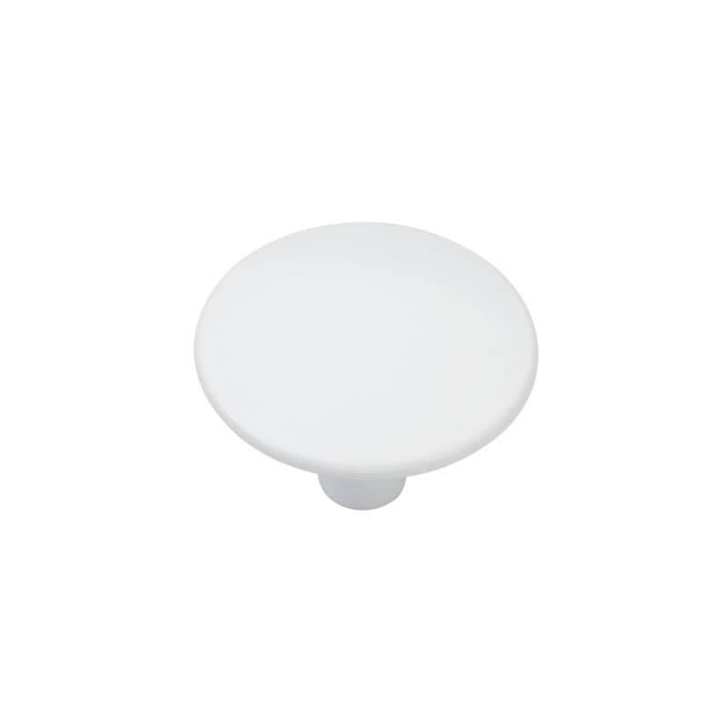 Πόμολο Επίπλων Roline 693 Ματ Λευκό Φ34mm