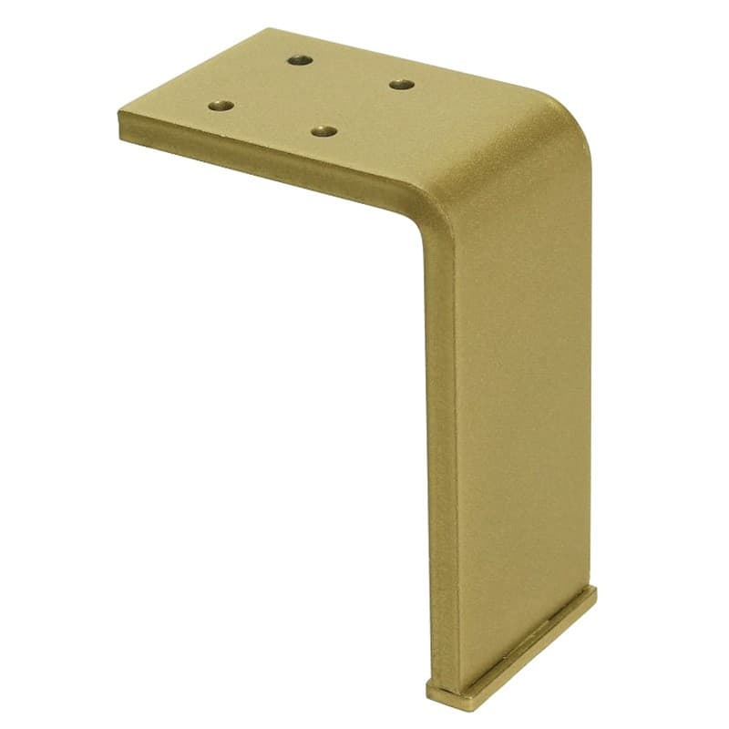 Πόδι Επίπλων Roline 205 Ματ Χρυσό 7x10x4,5cm