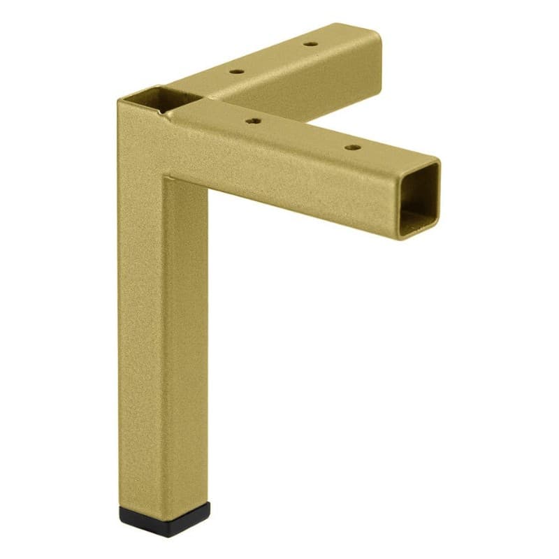 Πόδι Επίπλων Roline 208 Ματ Χρυσό 9,3x12x1,8cm