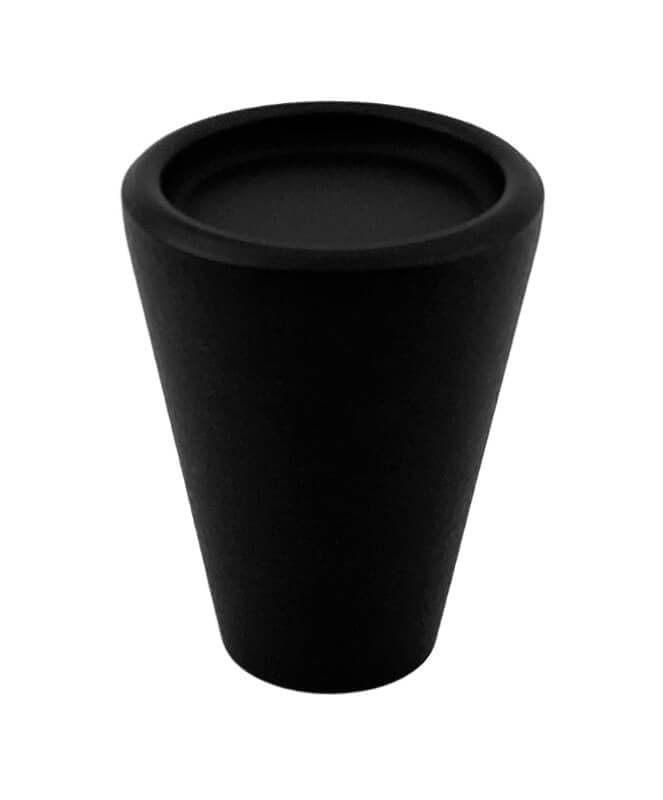 Πόμολο Επίπλων Roline 676 Ματ Μαύρο Φ20mm