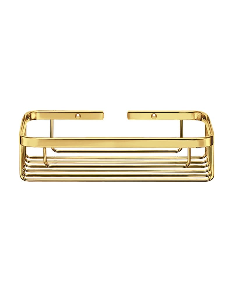 Θήκη παραλληλόγραμμη Sanco 00003-PVD-02PL PVD Golden Brass Polished 26,5x12,5x7cm