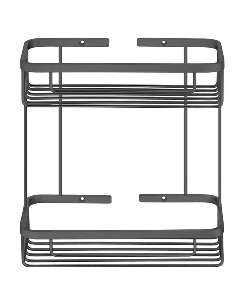 Θήκη παραλληλόγραμμη Διπλή Sanco 00004-122 Graphite Dark 26,5x12,5x29cm