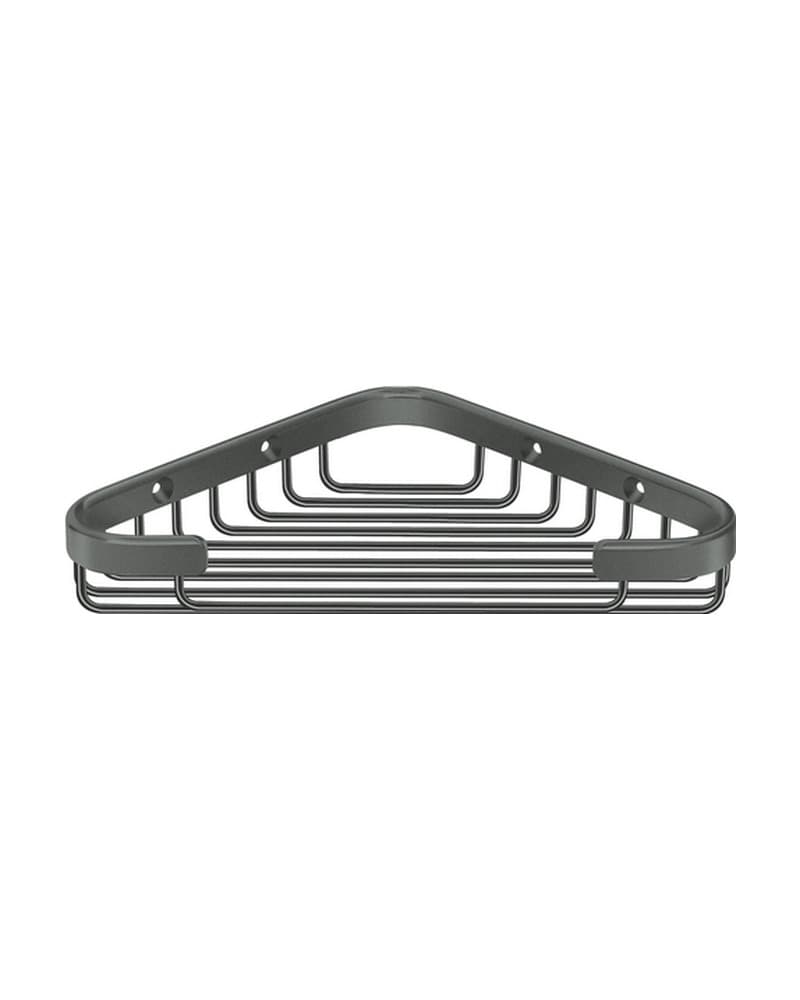 Σπογγοθήκη γωνιακή Sanco 00007-Μ118 Anthracite Grained 24x15x3cm