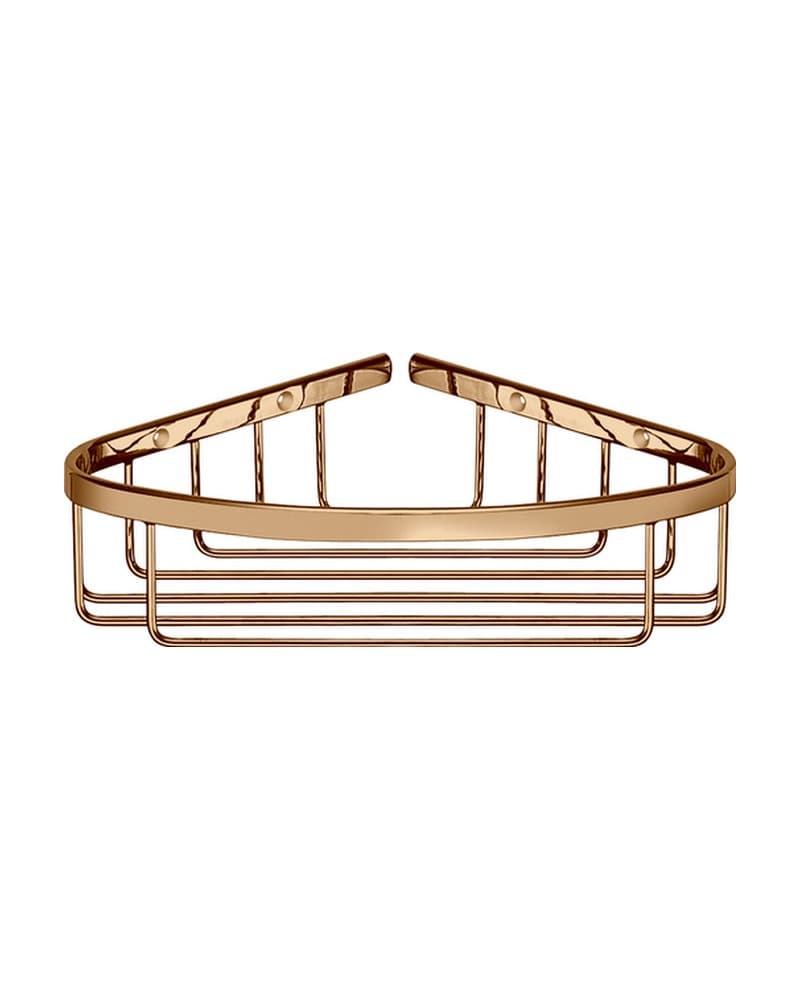 Θήκη γωνιακή Sanco 00008-PVD-01PL PVD Warm Bronze Polished 27x21x7cm