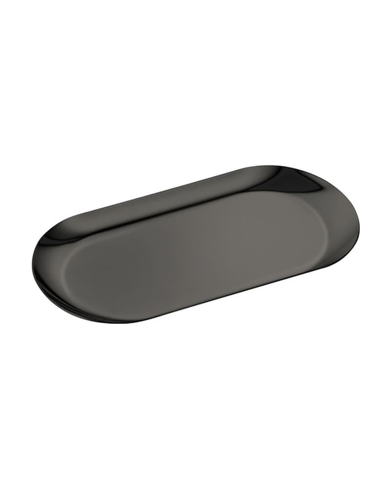 Δίσκος Amenities Sanco Hotel Amenities 00121-PVD-05PL PVD Gun Metal Polished 17,5x8,5x1cm