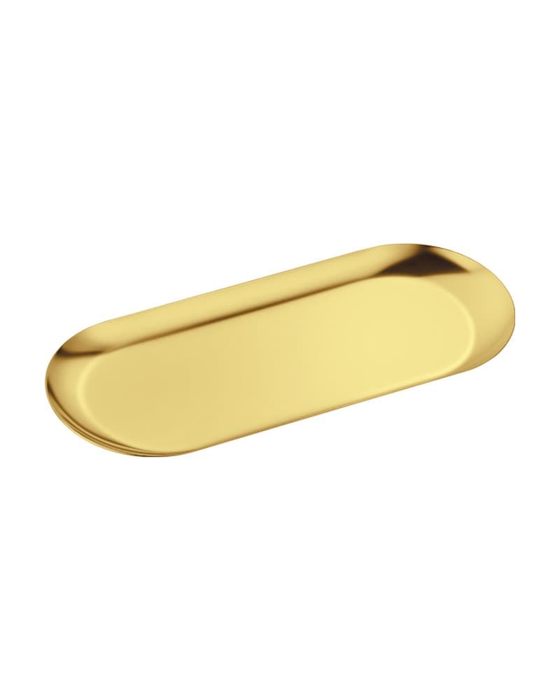 Δίσκος Amenities Sanco Hotel Amenities 00122-PVD-02PL PVD Golden Brass Polished 22,5x9x1cm