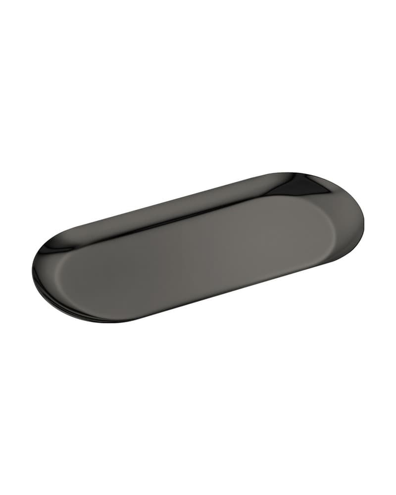 Δίσκος Amenities Sanco Hotel Amenities 00122-PVD-05PL PVD Gun Metal Polished 22,5x9x1cm