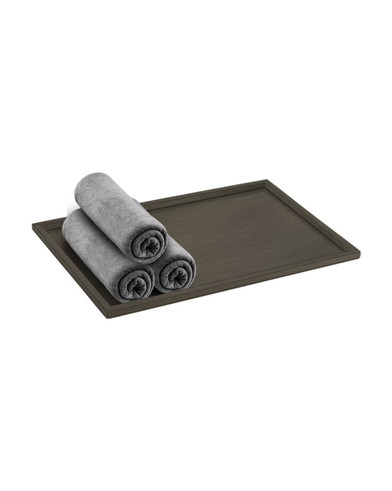 Δίσκος Πετσετών Sanco Hotel Amenities 00136-DM25 Dark Bronze Mat 30x20x1cm