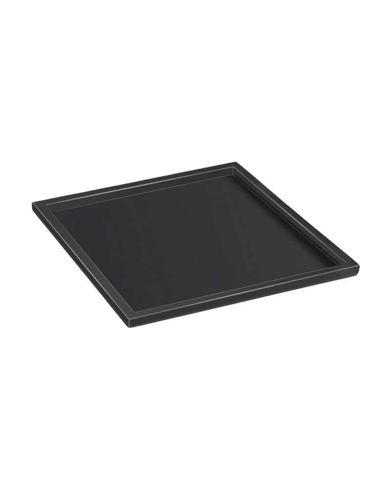Δίσκος Καφέ Sanco Hotel Amenities 00137-Μ116 Ματ Μαύρο 30x30x1cm