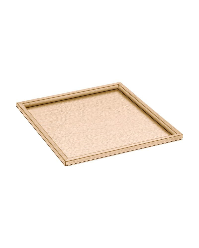 Δίσκος Καφέ Sanco Hotel Amenities 00137-PVD-01BR PVD Warm Bronze Brushed 30x30x1cm