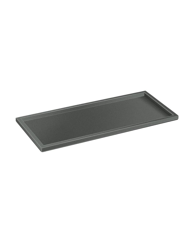 Stand Amenitis Επιτοίχια Sanco 00143-Μ118 Anthracite Grained 30x13x1cm