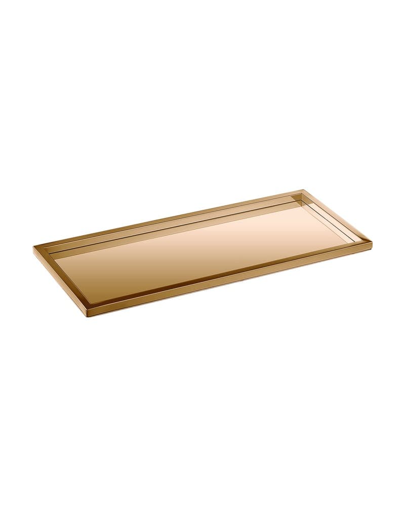 Stand Amenitis Επιτοίχια Sanco 00143-PVD-01PL PVD Warm Bronze Polished 30x13x1cm