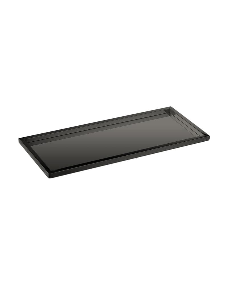 Stand Amenitis Επιτοίχια Sanco 00143-PVD-05PL PVD Gun Metal Polished 30x13x1cm