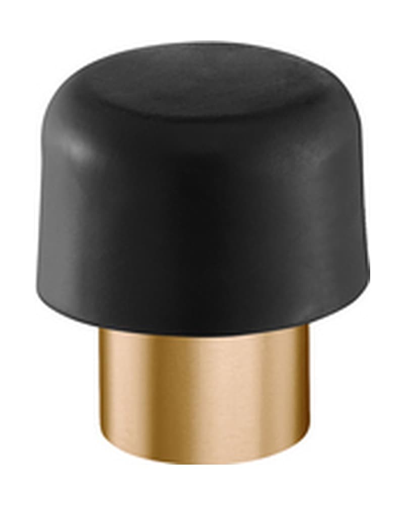 Στοπ Πόρτας Επιδαπέδιο Sanco 00252-PVD-01BR PVD Warm Bronze Brushed Φ3x3,5cm