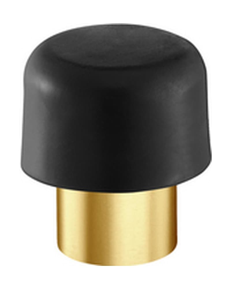 Στοπ Πόρτας Επιδαπέδιο Sanco 00252-PVD-02BR PVD Golden Brass Brushed Φ3x3,5cm