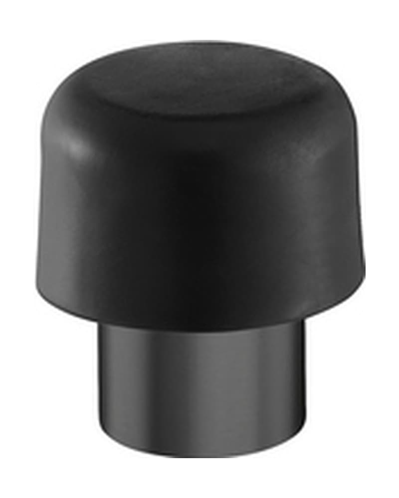 Στοπ Πόρτας Επιδαπέδιο Sanco 00252-PVD-05BR PVD Gun Metal Brushed Φ3x3,5cm