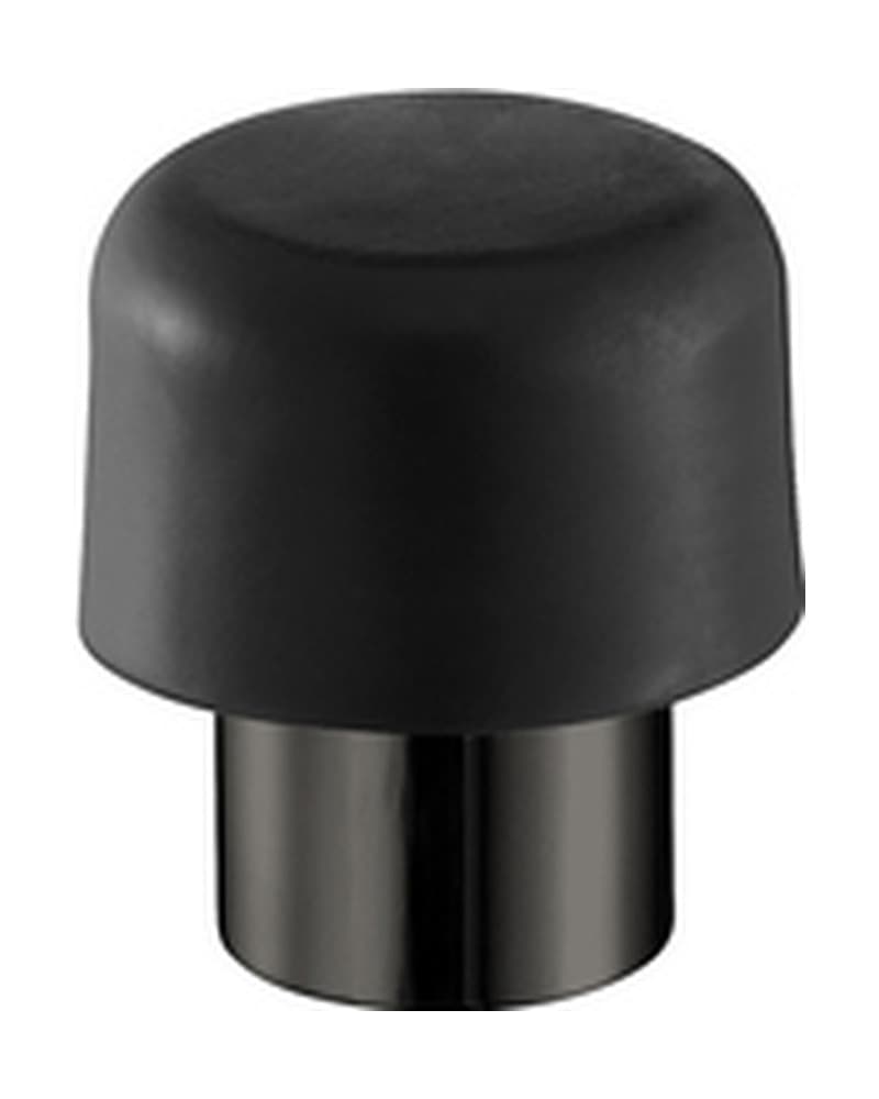 Στοπ Πόρτας Επιδαπέδιο Sanco 00252-PVD-05PL PVD Gun Metal Polished Φ3x3,5cm