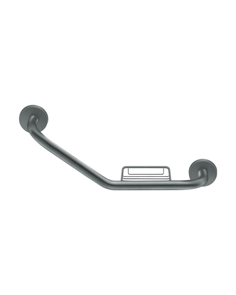 Λαβή για τοίχο με θήκη Sanco 00401-Μ118 Anthracite Grained 42x10,5x16,5cm