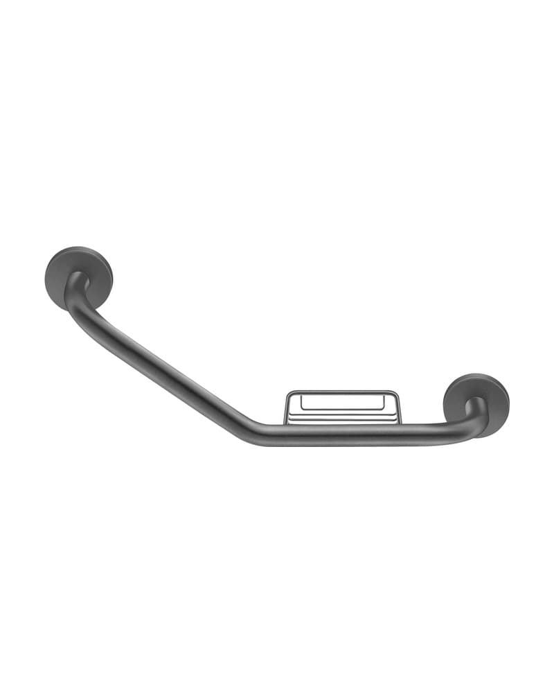 Λαβή για τοίχο με θήκη Sanco 00401-122 Graphite Dark 42x10,5x16,5cm